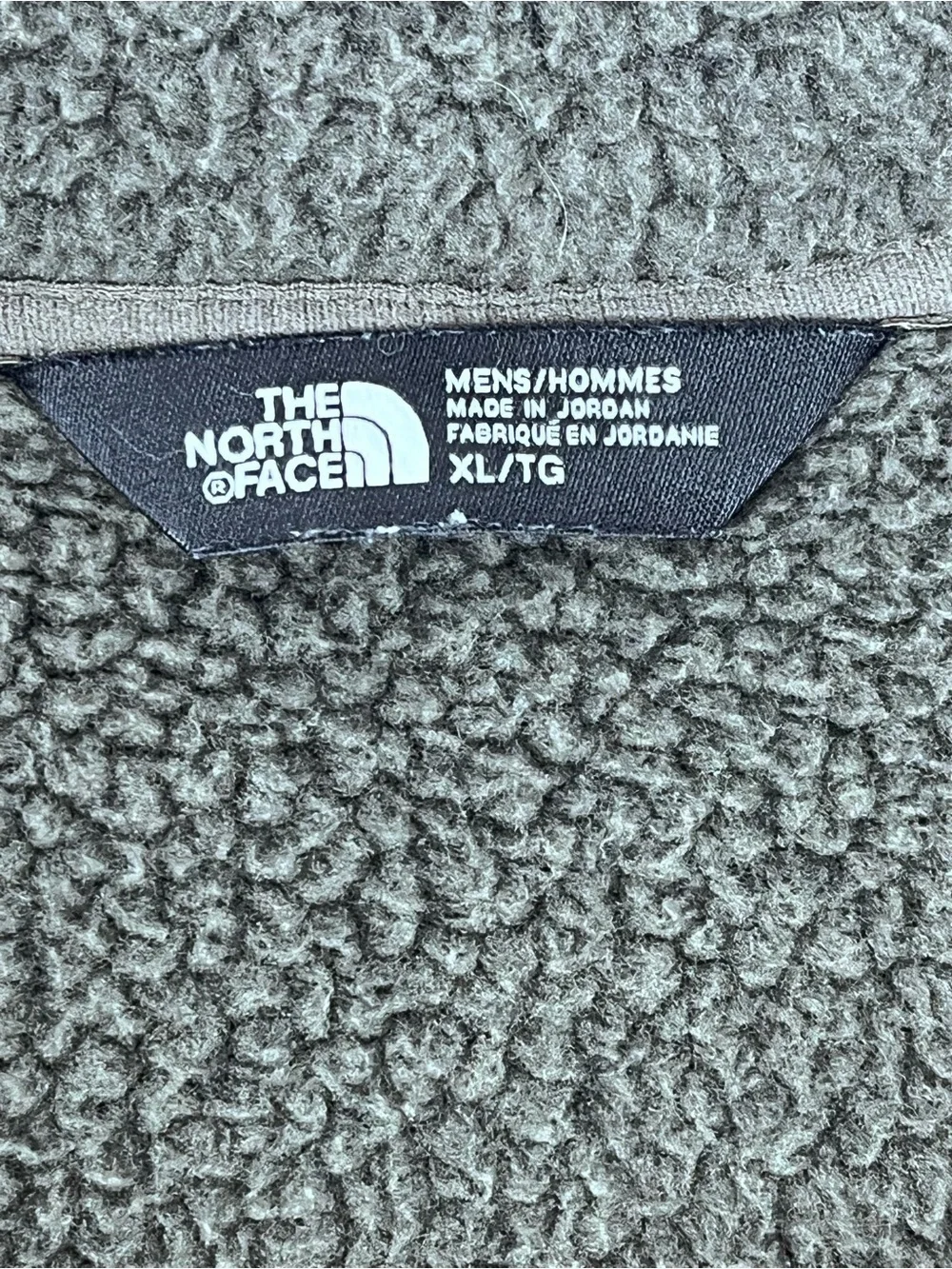 The North Face Men's Fleece 1/2 Zip Green Pullover Size XL; Outdoor, Gorpcore